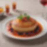 An elegant presentation of a classic French dish showcasing vibrant colors and textures.