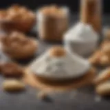 Assortment of natural sweeteners on a kitchen countertop