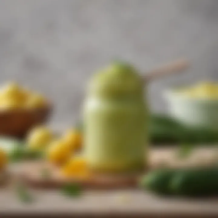 Zucchini puree, a light option full of hydration and nutrients for little ones.
