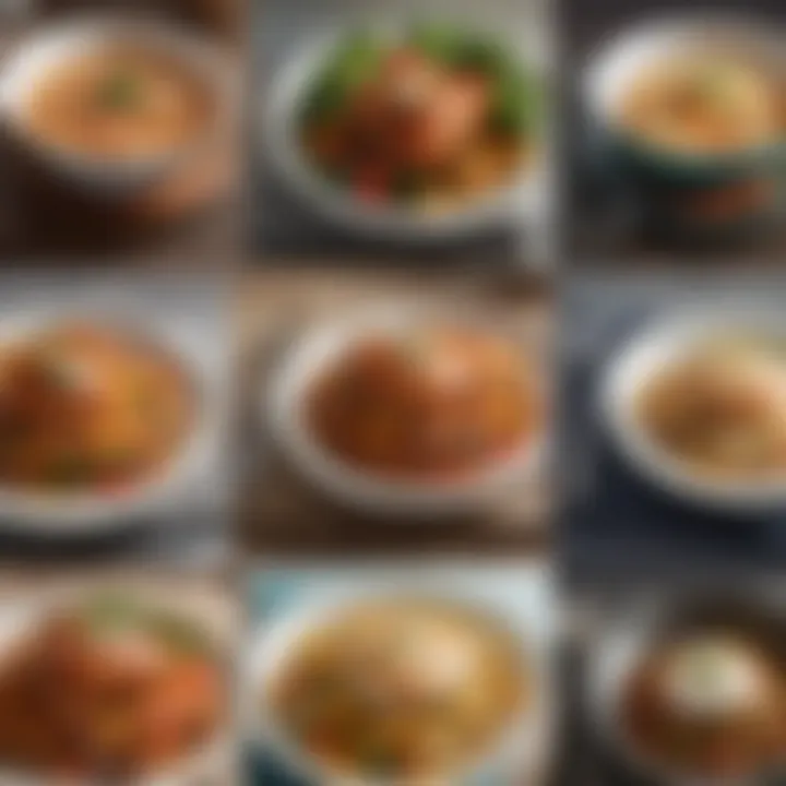 Comparison of different meal delivery services