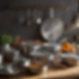 Assortment of high-quality cookware showcasing various materials