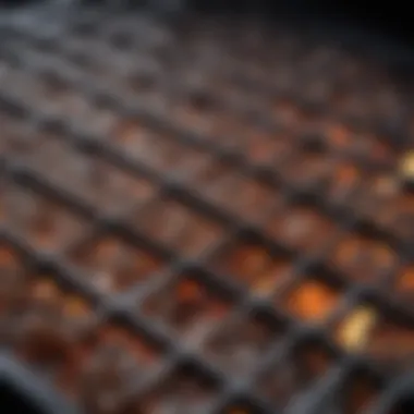 High-quality cooking grates designed for even heat distribution