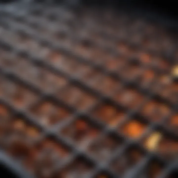 High-quality cooking grates designed for even heat distribution