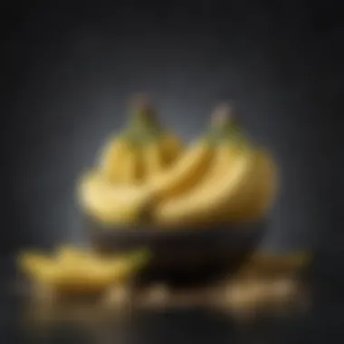 Incorporating bananas into a balanced diet