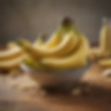 Health benefits of bananas illustrated