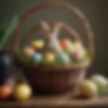 Thoughtful Personalized Easter Basket Creative and personalized Easter basket featuring unique gifts