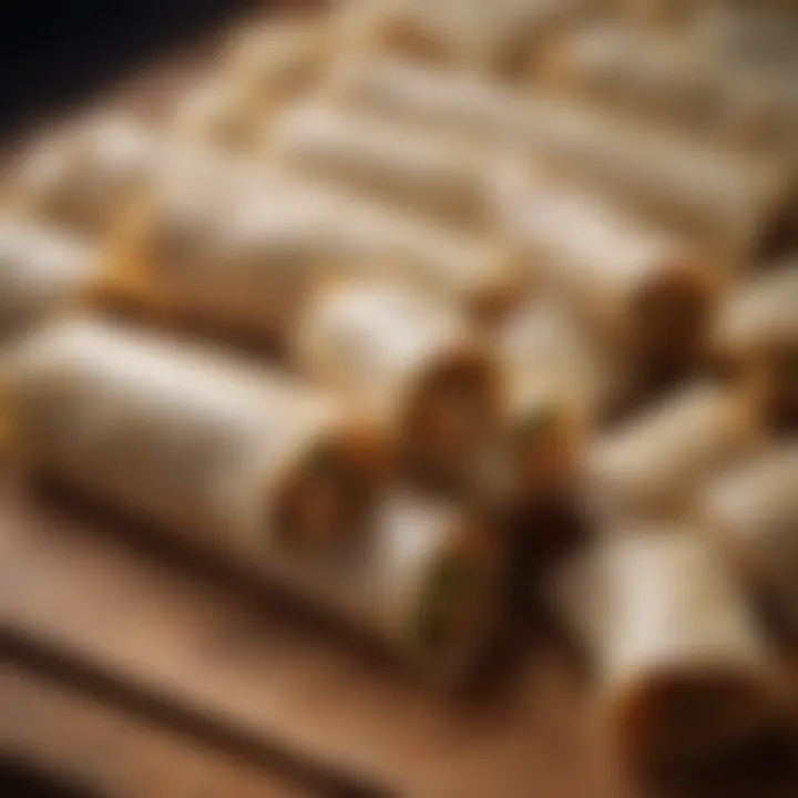 Storage solutions for preserving lumpia wrappers