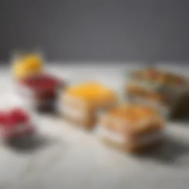 Portion Control with Three-Section Food Containers Comparison of portion control options with three-section food containers