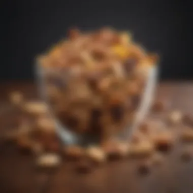 Irresistible Snacks for a Nutritional Boost Assorted healthy snacks including nuts and fruit