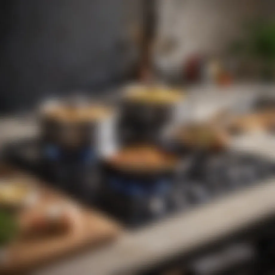 Various cookware types suitable for glass top stoves