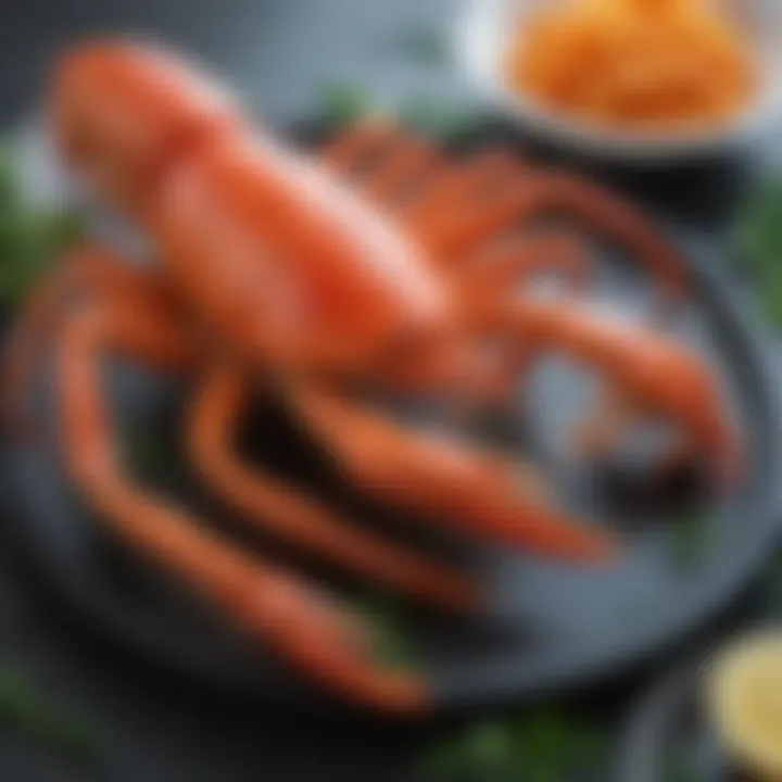 Nutritional breakdown of crablegs highlighting health benefits.