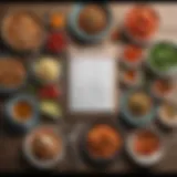 A well-organized weekly meal planner filled with healthy options