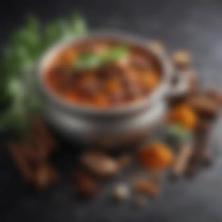 A variety of spices and herbs for flavor enhancement