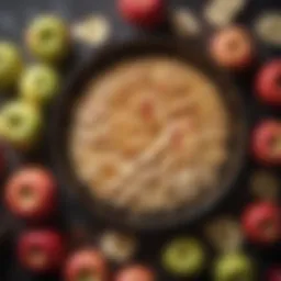 Freshly sliced apples ready for a delicious dessert