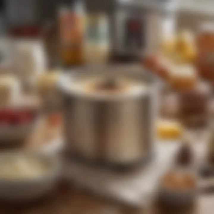 A vibrant spread of ingredients ideal for cream can cooking