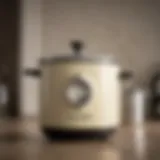 A traditional cream can cooker showcasing its robust design