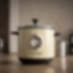 A traditional cream can cooker showcasing its robust design