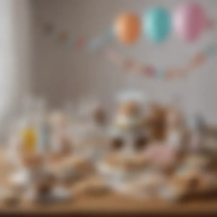A selection of gifts for a baby shower registry