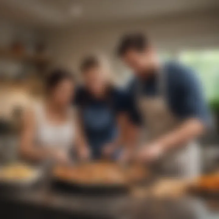 A couple customizing their registry online