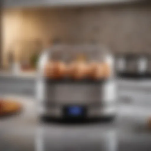 Cuisinart Egg Central Egg Cooker in a modern kitchen setting