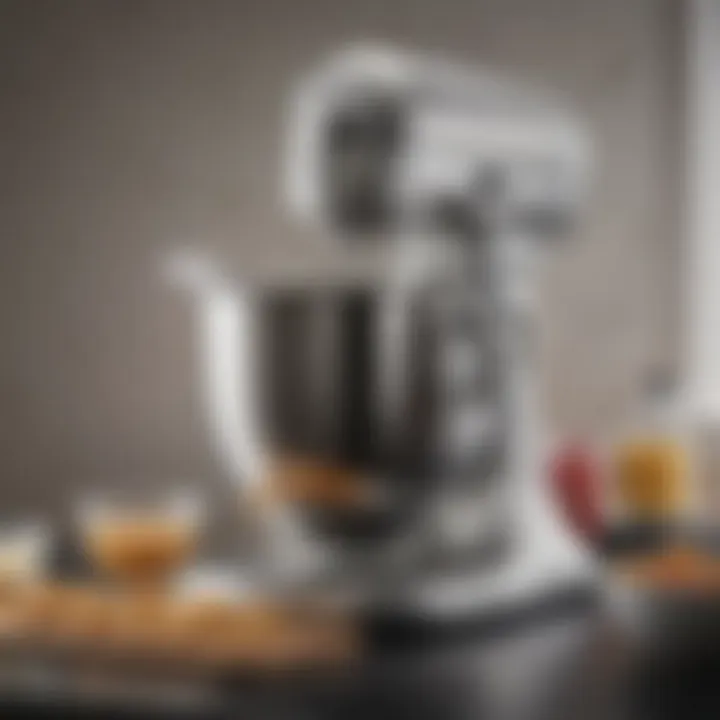 Cuisinart Stand Mixer with various attachments