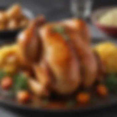 A beautifully plated chicken dish highlighting culinary versatility