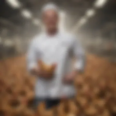 A farm showcasing ethical chicken farming practices