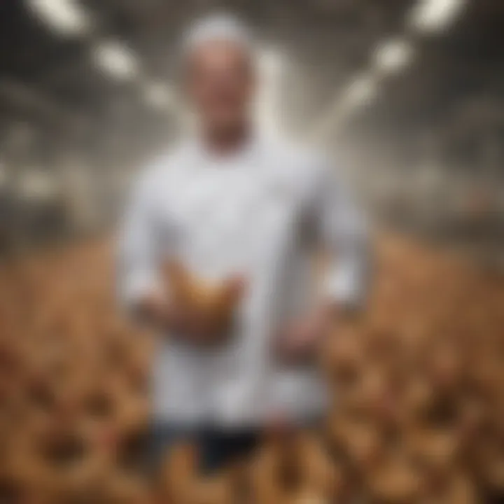 A farm showcasing ethical chicken farming practices