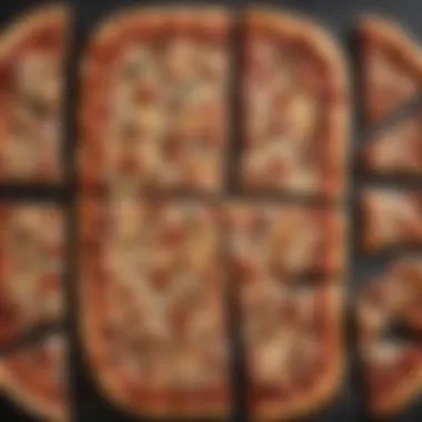 Regional Price Variations of Domino's Medium Pizza Map highlighting regional price variations of medium pizza from Domino's