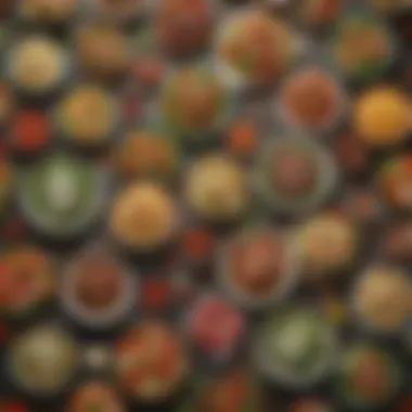 Nutritional breakdown of a variety of salads offered by Domino's