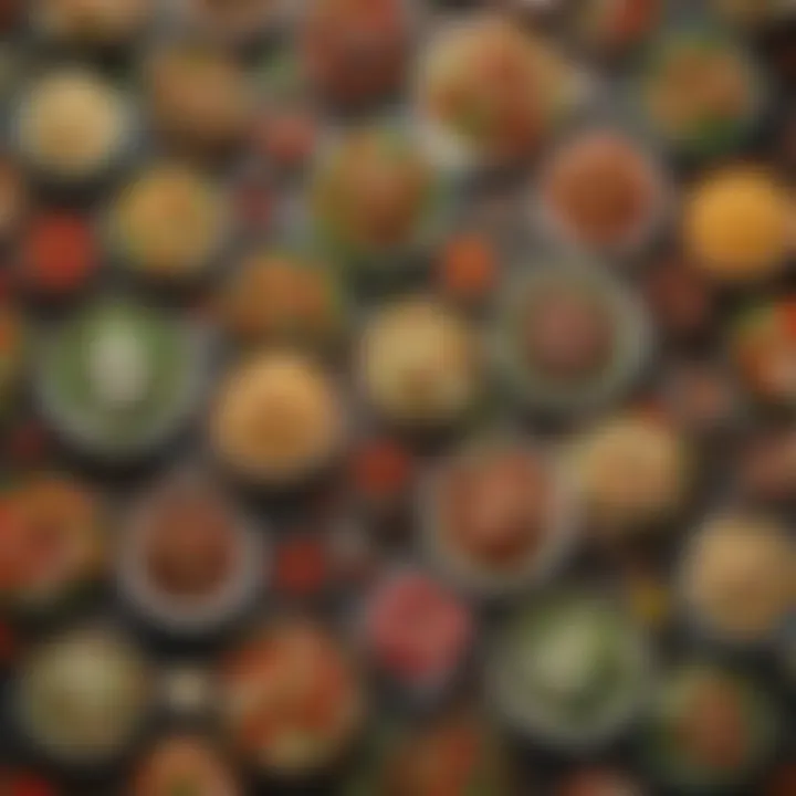 Nutritional breakdown of a variety of salads offered by Domino's