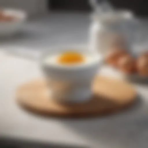 Sleek design of the Eggland Egg Poacher