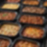 A variety of broiling pans showcasing different materials and designs