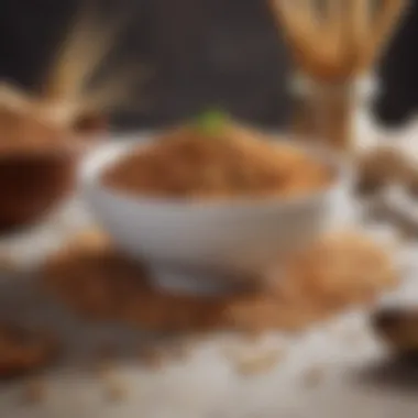 Beautifully plated dish featuring ancient wheat berries as a key ingredient