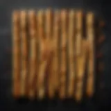 A selection of freshly baked breadsticks showcasing a golden-brown texture and appealing shapes.
