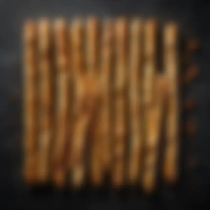 A selection of freshly baked breadsticks showcasing a golden-brown texture and appealing shapes.