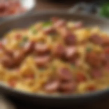 Delicious Turkey Kielbasa Pasta Delicious turkey kielbasa pasta dish