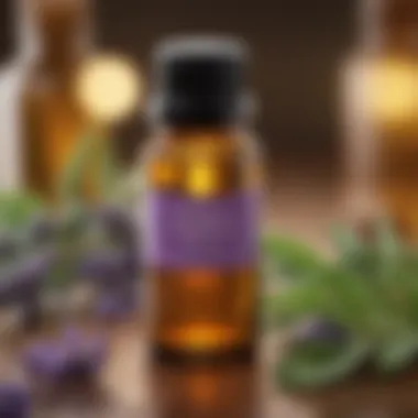 A visual representation of essential oils known for their decongestant properties.