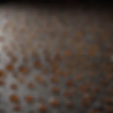 Quality Materials and Textures A close-up view of high-quality materials and textures found in home goods products.