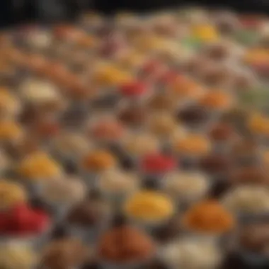 A variety of keto snacks displayed on a table