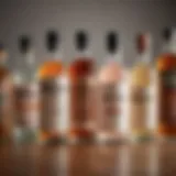 Selection of keto-friendly spirits