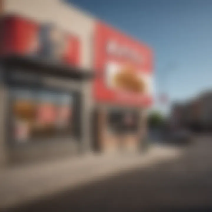 For sale sign in front of a KFC building representing investment opportunity