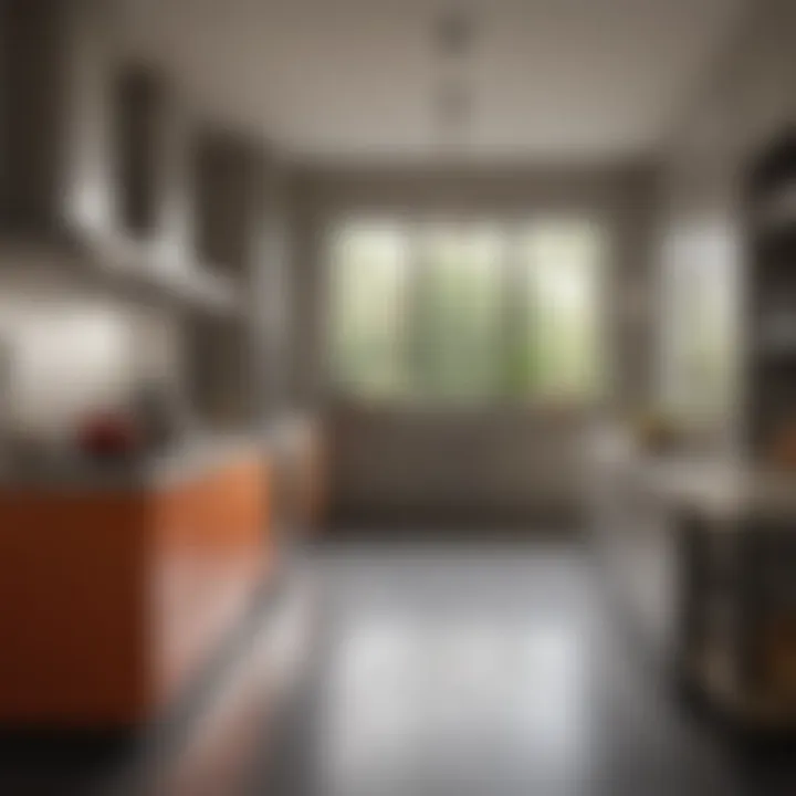 An organized kitchen space promoting efficiency and clarity