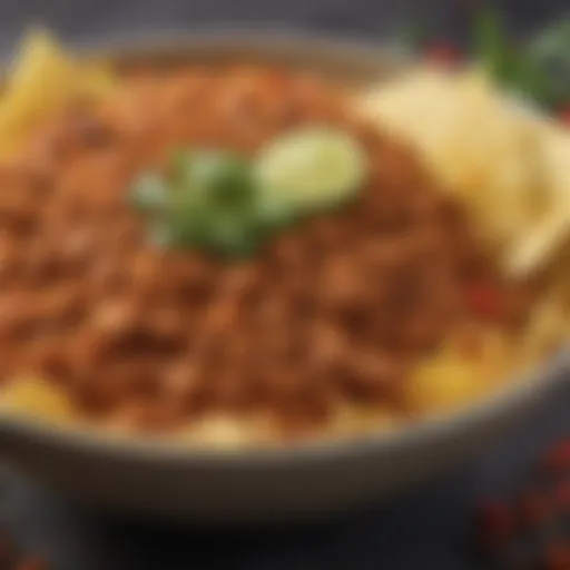A bowl of vibrant spices including McCormick Chicken Taco Seasoning