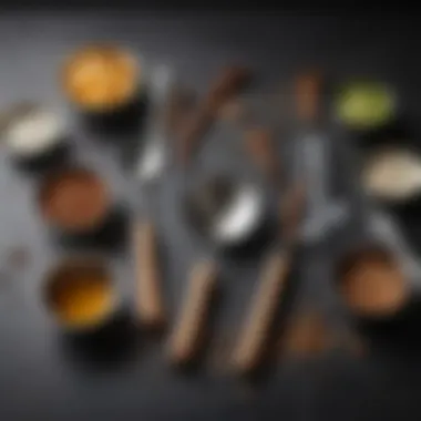 An array of essential cooking utensils that enhance culinary creativity