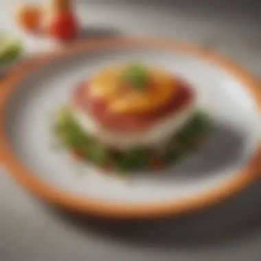 Culinary Artistry on a Plate A vibrant dish showcasing culinary artistry.