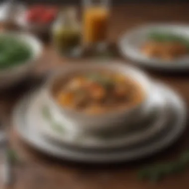 A selection of dishes garnished with rosemary