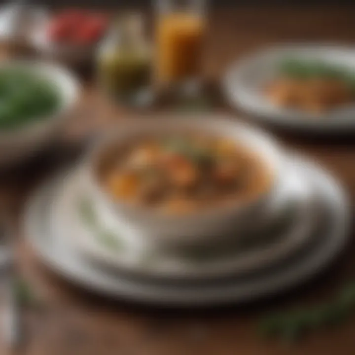 A selection of dishes garnished with rosemary