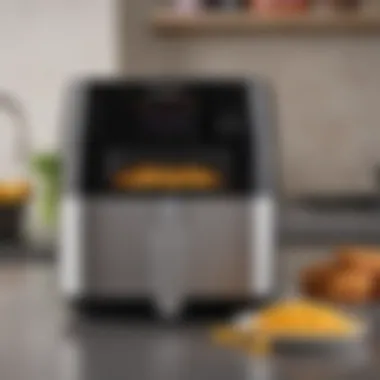 User-friendly control panel of the Shaq Air Fryer