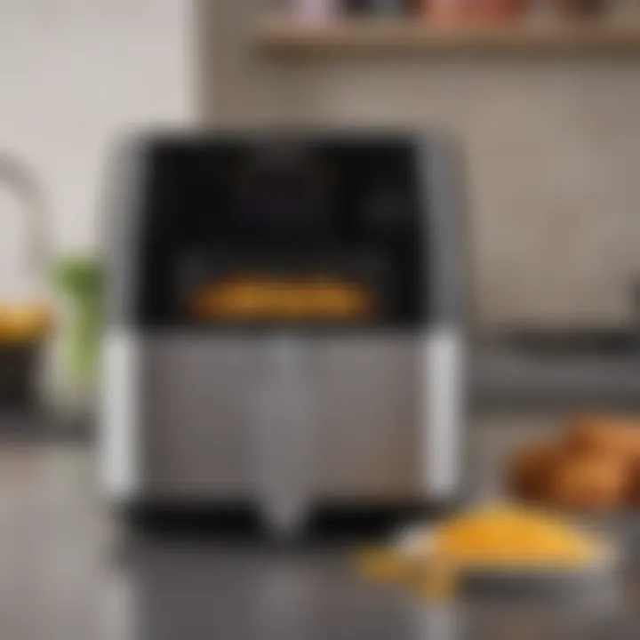 User-friendly control panel of the Shaq Air Fryer